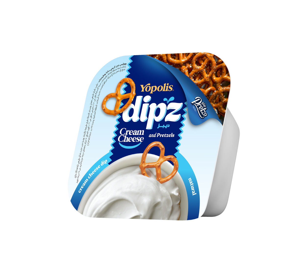 Dipz Cream Cheese & Pretzels Natural